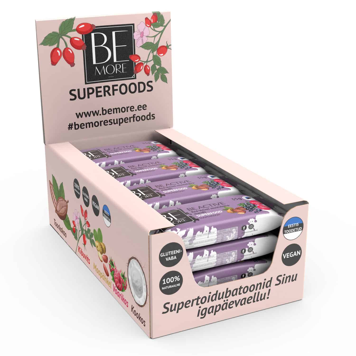 Toorbatoonikastide kombo kõik maitsed koos