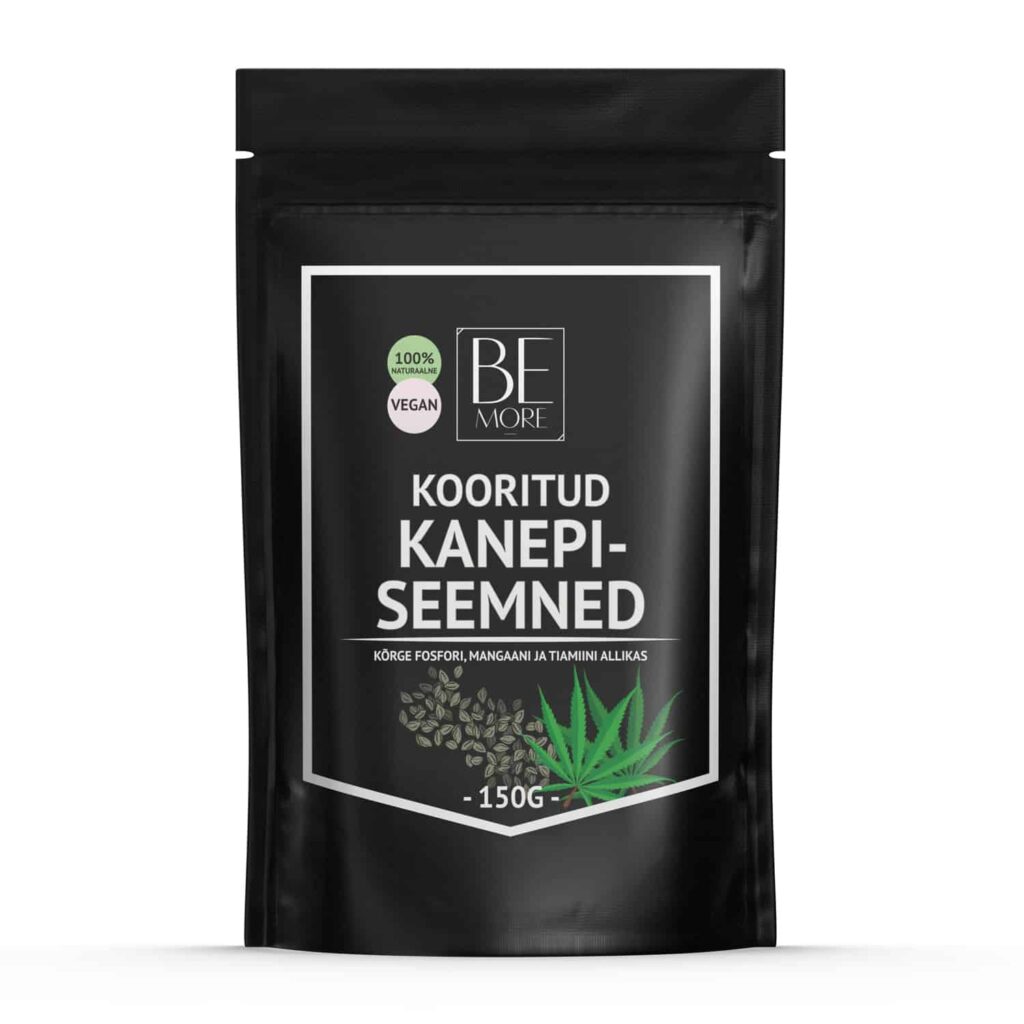 Kooritud kanepiseemned, 150g