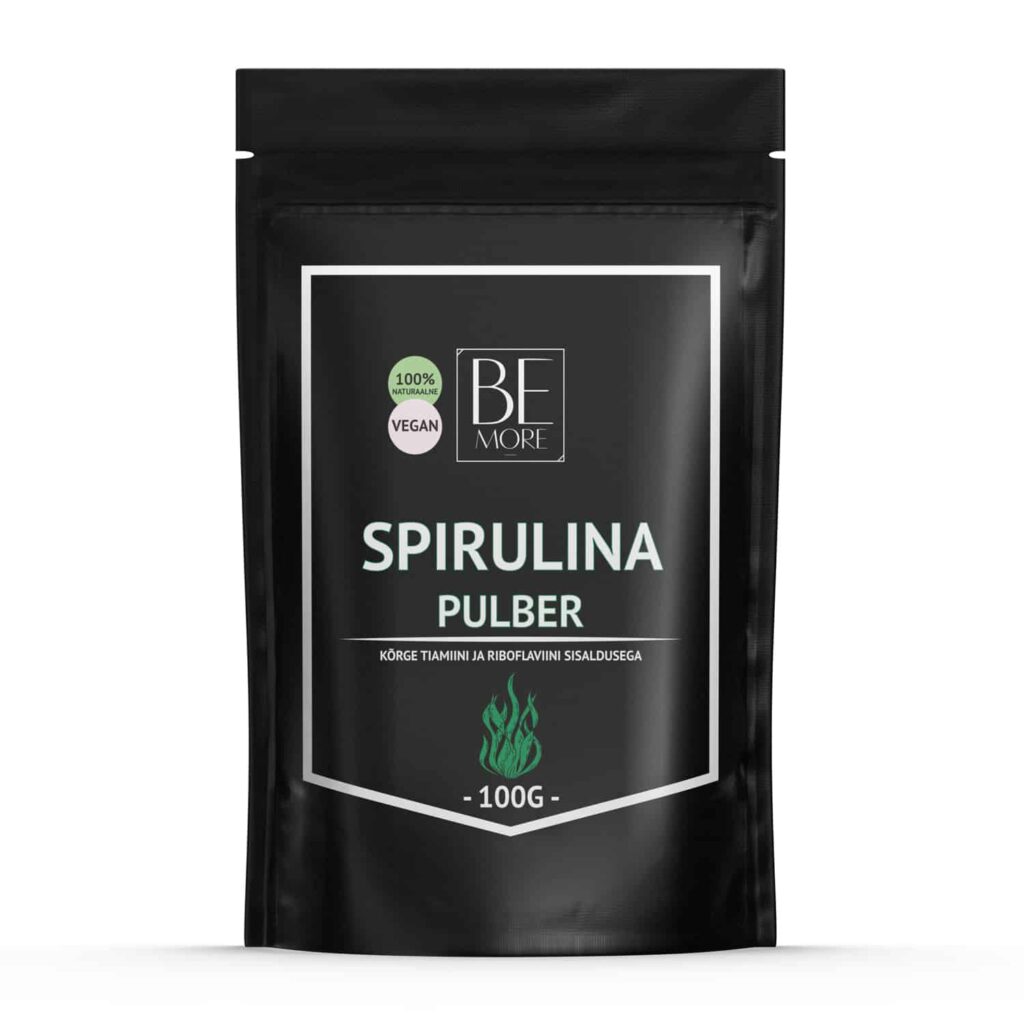 Spirulina pulber, 100g