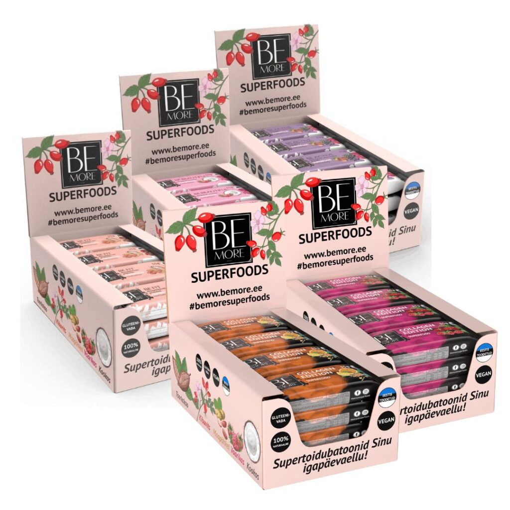 Toorbatoonikastide kombo kõik maitsed koos