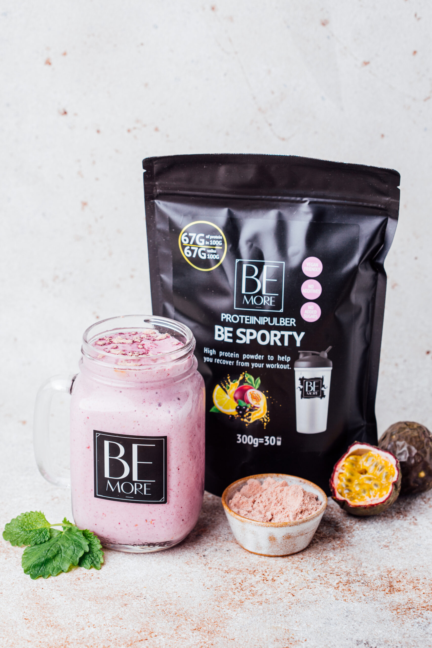 Be Sporty vegan proteiinipulber, 300g