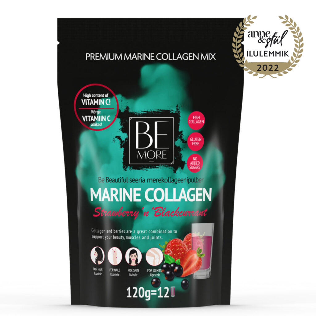 MARINE COLLAGEN Strawberry'n'Blackcurrant, 120g